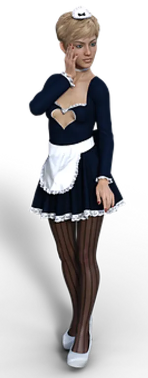Maid_ Costume_ Render
