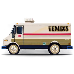 Mail Truck Under The Sun PNG Agt69 PNG