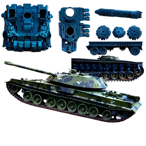 Main Battle Tank PNG 3