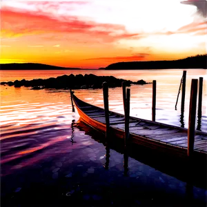 Maine's Breathtaking Sunrises PNG 94
