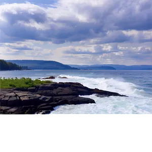 Maine's Spectacular Coastline Png Ppt8 PNG image