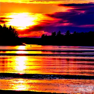 Maine Summer Sunsets PNG Gng23 PNG