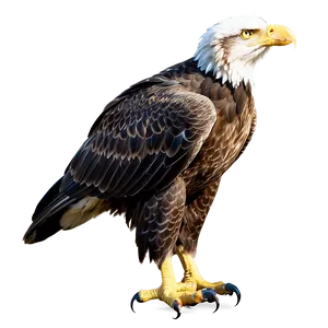 Majestic American Eagle Png 06122024 PNG image