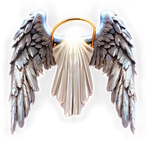 Majestic Angel Wings Rendering PNG Gji98