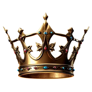 Majestic Bronze Crown Png 62 PNG image