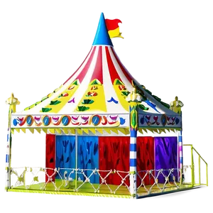 Majestic Carnival Tent Representation PNG 06282024