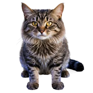 Majestic Cat Meme PNG Prk25