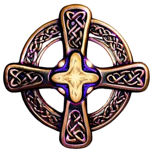 Majestic Celtic Cross Crown PNG 52 PNG