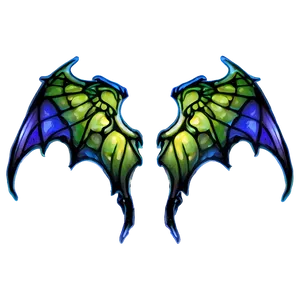 Majestic Demon Wings PNG Nqb