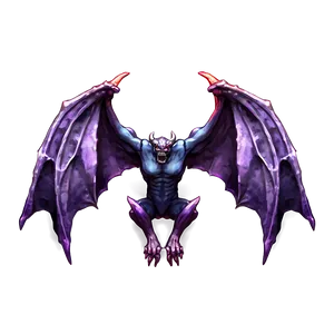 Majestic Demon Wings PNG Rlk96 PNG