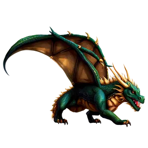 Majestic Dragon Clipart PNG Ass73 PNG