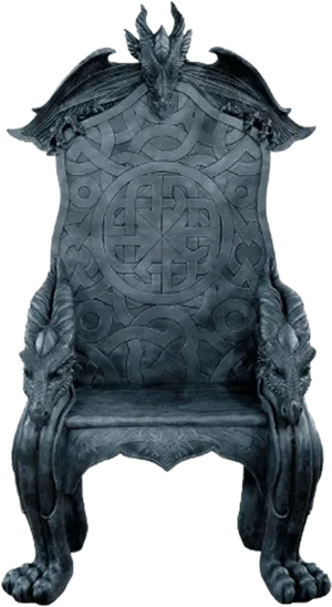 Majestic Dragon Throne Chair.png PNG