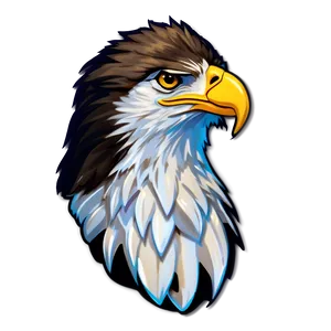 Majestic Eagle Sticker Png 40 PNG image