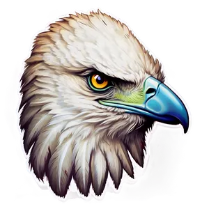 Majestic Eagle Sticker Png Glt PNG image