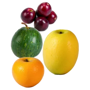Majestic Fruit Assortment PNG 12