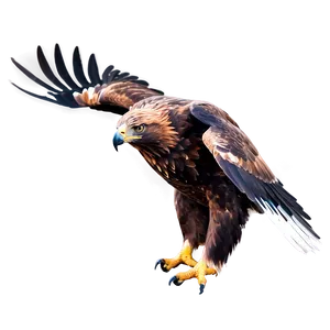 Majestic Golden Eagle Png Eoh61 PNG image