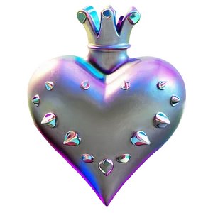 Majestic Heart Outline PNG 05252024