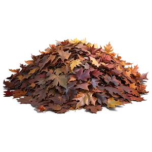 Majestic Leaf Pile PNG 06202024