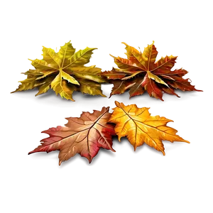 Majestic Leaf Pile PNG 86
