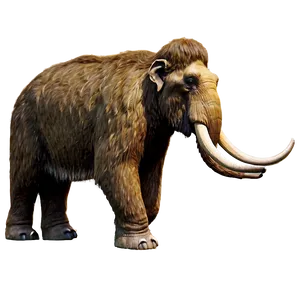 Majestic Mammoth Standing Png 20 PNG image