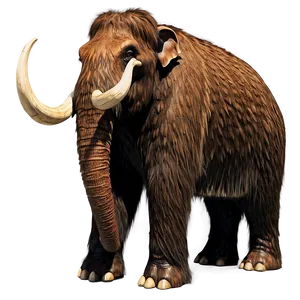 Majestic Mammoth Standing Png Fmw71 PNG image