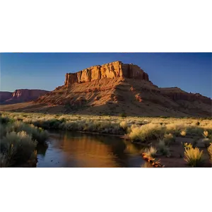 Majestic Mesa Sunset PNG 9 PNG
