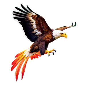 Majestic Mexican Eagle Design Png Ugp52 PNG image