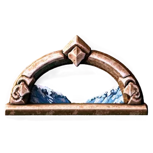 Majestic Mountain Arc Png Jhq PNG image