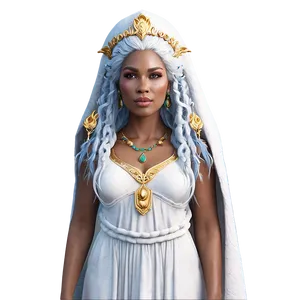 Majestic Mountain Goddess PNG Ytg8 PNG