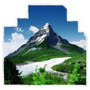 Majestic Mountain View Picture Png Olq PNG image