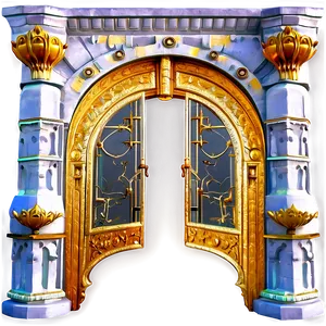 Majestic Palace Door Png 37 PNG image