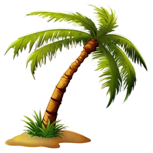 Majestic Palm Tree Silhouette PNG 06262024