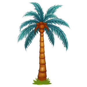 Majestic Palm Tree Silhouette PNG 06262024