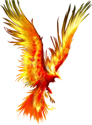 Majestic Phoenix Art