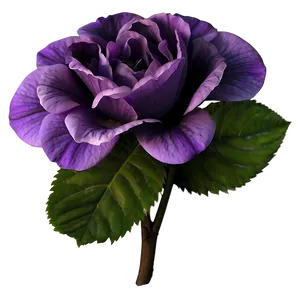 Majestic Purple Flower PNG 43