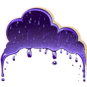 Majestic Purple Rain View PNG Eyr4 PNG
