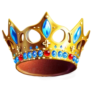 Majestic Queen Crown Illustration PNG Dcy53 PNG