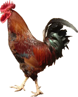 Majestic Red Rooster Profile