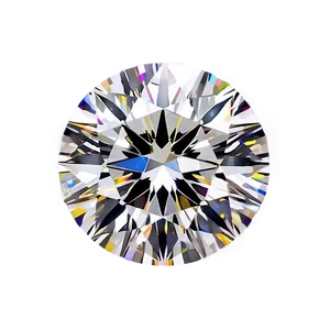 Majestic Round Diamond PNG 06282024 PNG