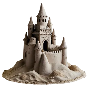 Majestic Sandcastle PNG 06212024