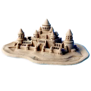Majestic Sandcastle PNG Pyb PNG