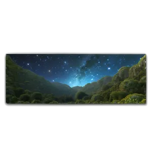 Majestic Stardust Landscape PNG Gux PNG