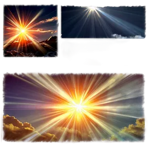 Majestic Sun Flare PNG 06122024