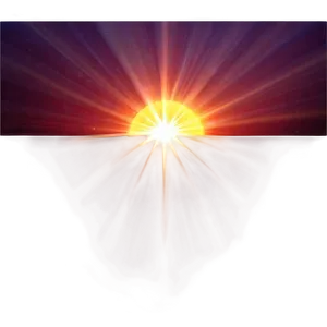 Majestic Sun Flare PNG Qrh