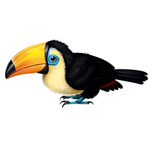 Majestic Toucan PNG Ikd