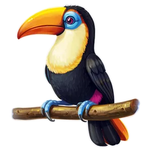 Majestic Toucan PNG Knj54 PNG