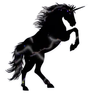 Majestic Unicorn Silhouette Png 39 PNG image