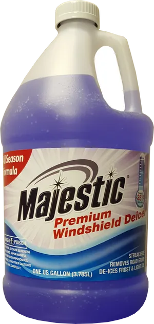 Majestic Windshield Deicer Gallon PNG image