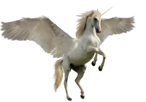 Majestic Winged Unicorn