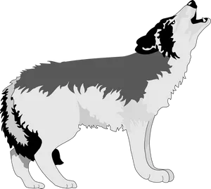 Majestic Wolf Profile Silhouette.png PNG